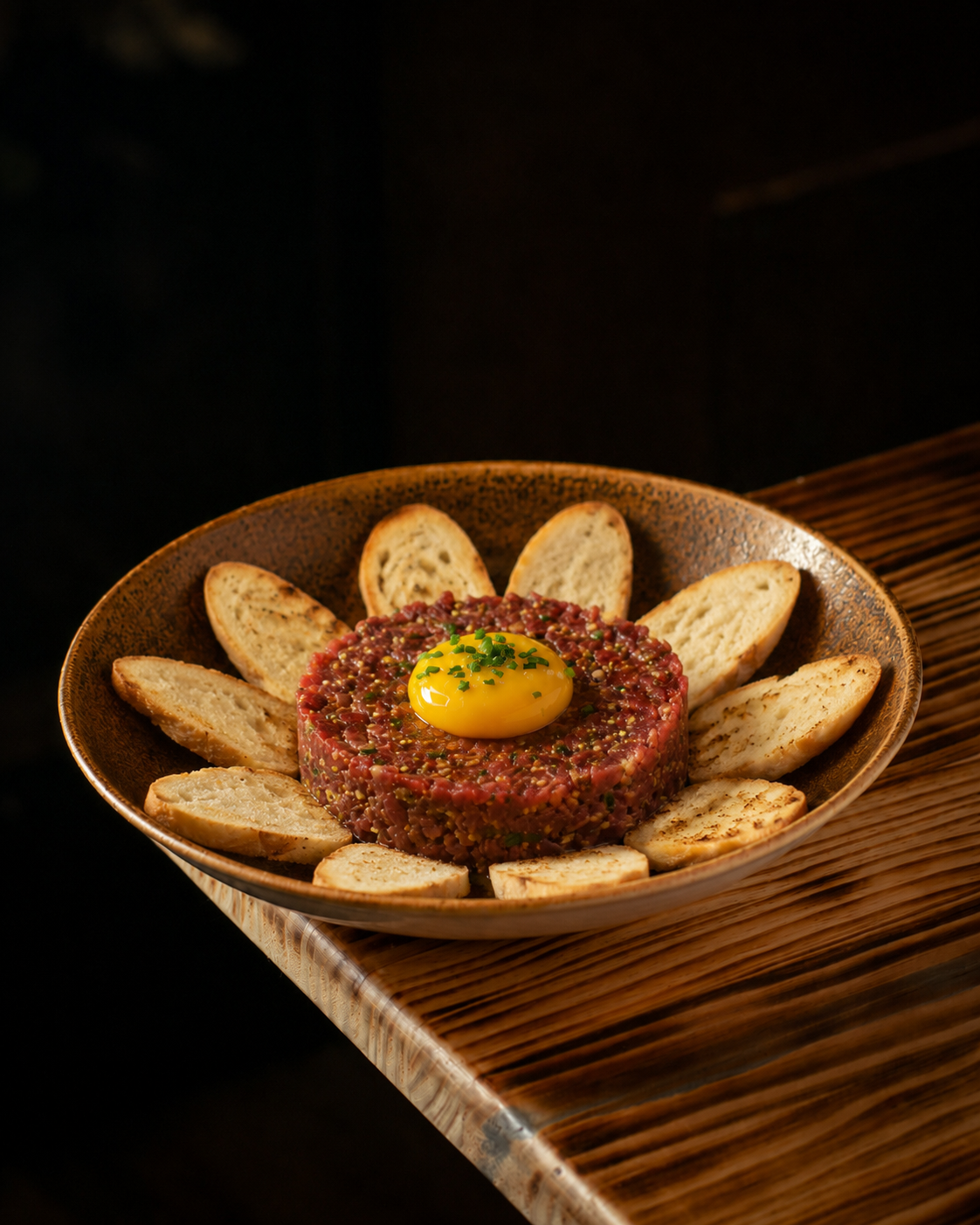Steak tartar de solomillo de ternera