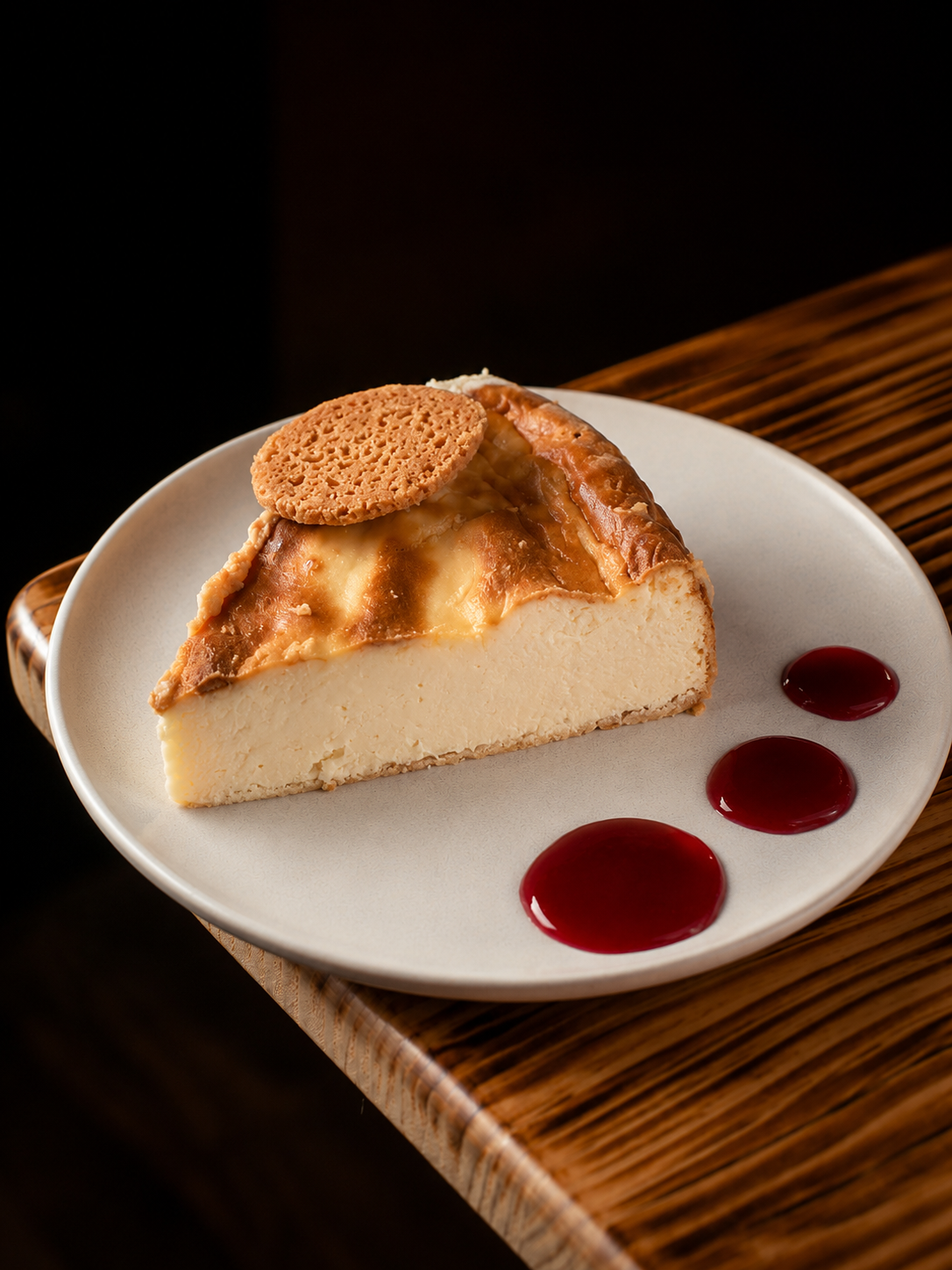 Tarta de queso casera al horno